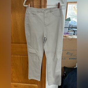 Coldwater Creek Classic Fit Light Tan Pants